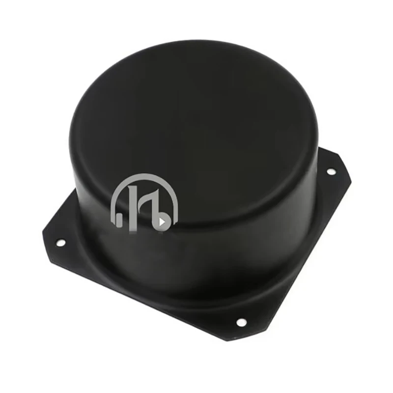 90*50mm Toroidal Transformer Cover Black Metal Magnetic Shield Case Anti-Interference Noise Reduction For HIFI Amplifier DAC