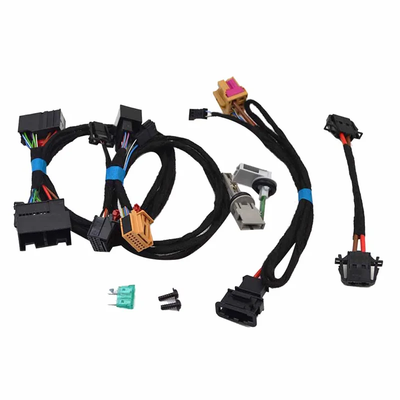 PQ35 Air Conditioning Switch Wiring Harness A/C Cable Conversion Line for Golf 5 /6 MK5 /6 B6 B7