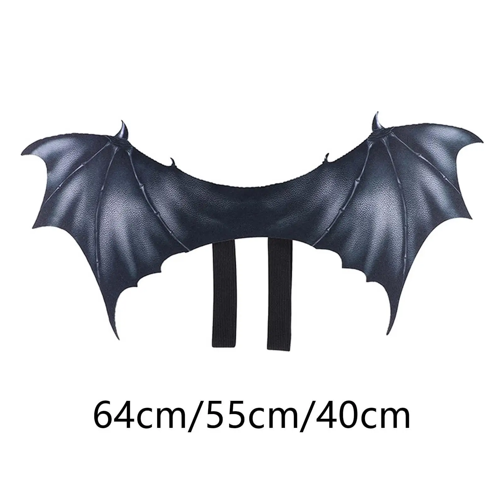 Ali di pipistrello per cani Ali di pipistrello per animali domestici Decorazione per feste cool Cosplay Abbigliamento per animali Costume di pipistrello per animali domestici di Halloween per cani di piccola, media e grande
