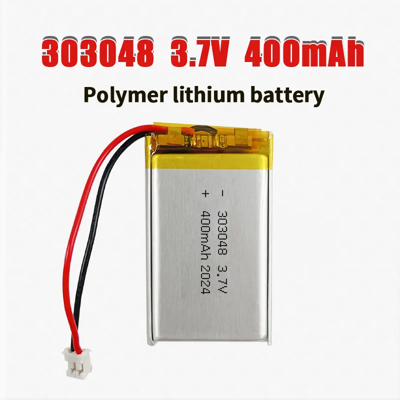 New 303048 303050 403048 Battery 3.7V 400mAh Li-ion Lithium Batteries Polymer for Pet Water Fountains Intelligent Wastebaskets