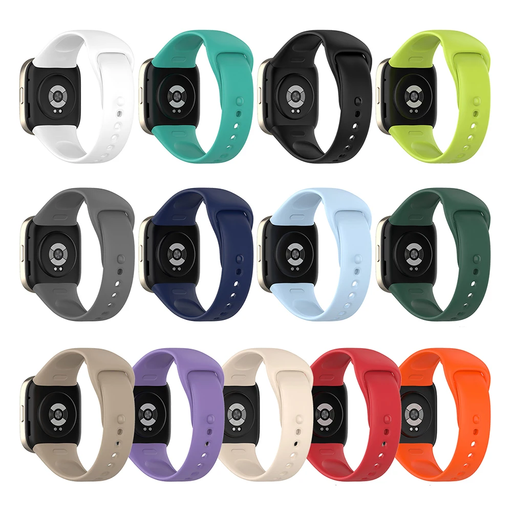 Silicone Strap For Redmi Watch 3 Bracelet Wristband Smart Watch Band