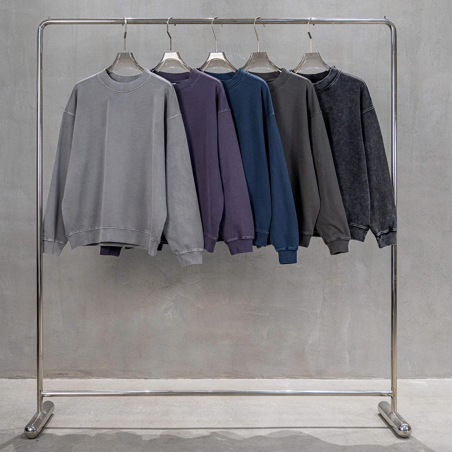 

Высококачественная осенне-зимняя тонкая толстовка с круглым вырезом и спущенным плечом, винтажный стиль, базовый цвет, повседневная куртка-худи