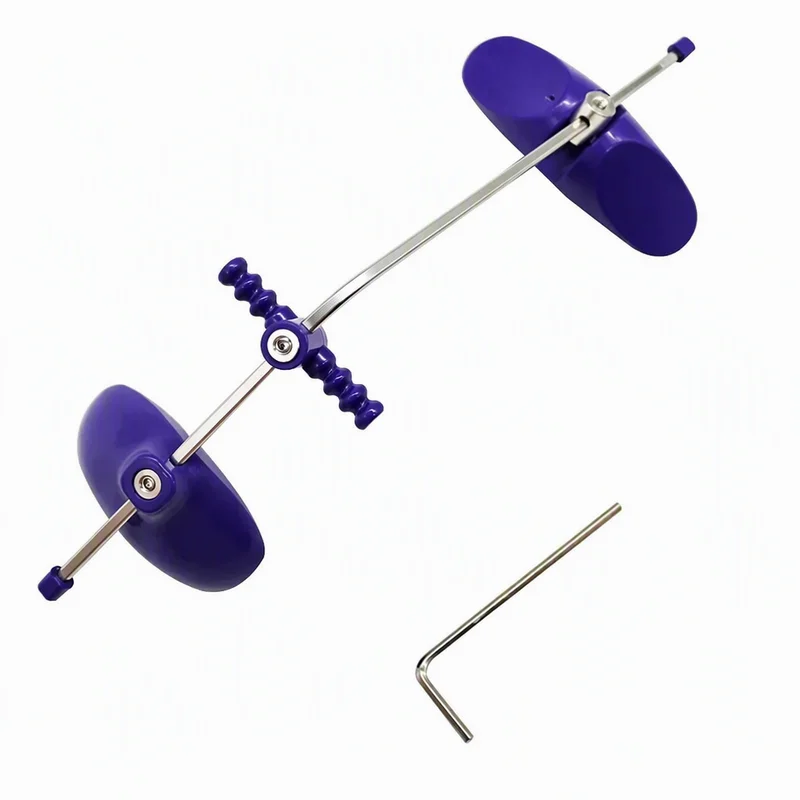 Orthodontic Forward Pull Headgear Facemask,Single Lever Adjustable Design Designed for Underbite Correction in Dental Treatment