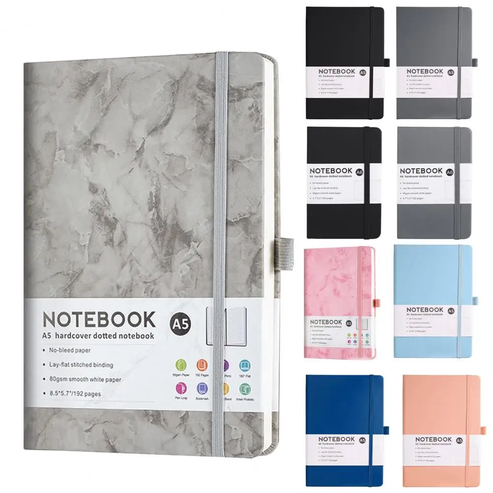 Paper Notebook Professional Style A5 Size Notebook with Thickened Paper for Office Compact Lightweight Planner for Sellers