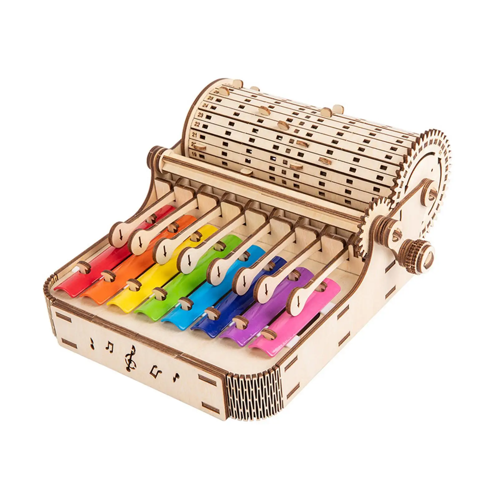 Diy Piano Kit Instrument Speelgoed Houten Puzzel Educatief Brein Teaser Voor Kinderen