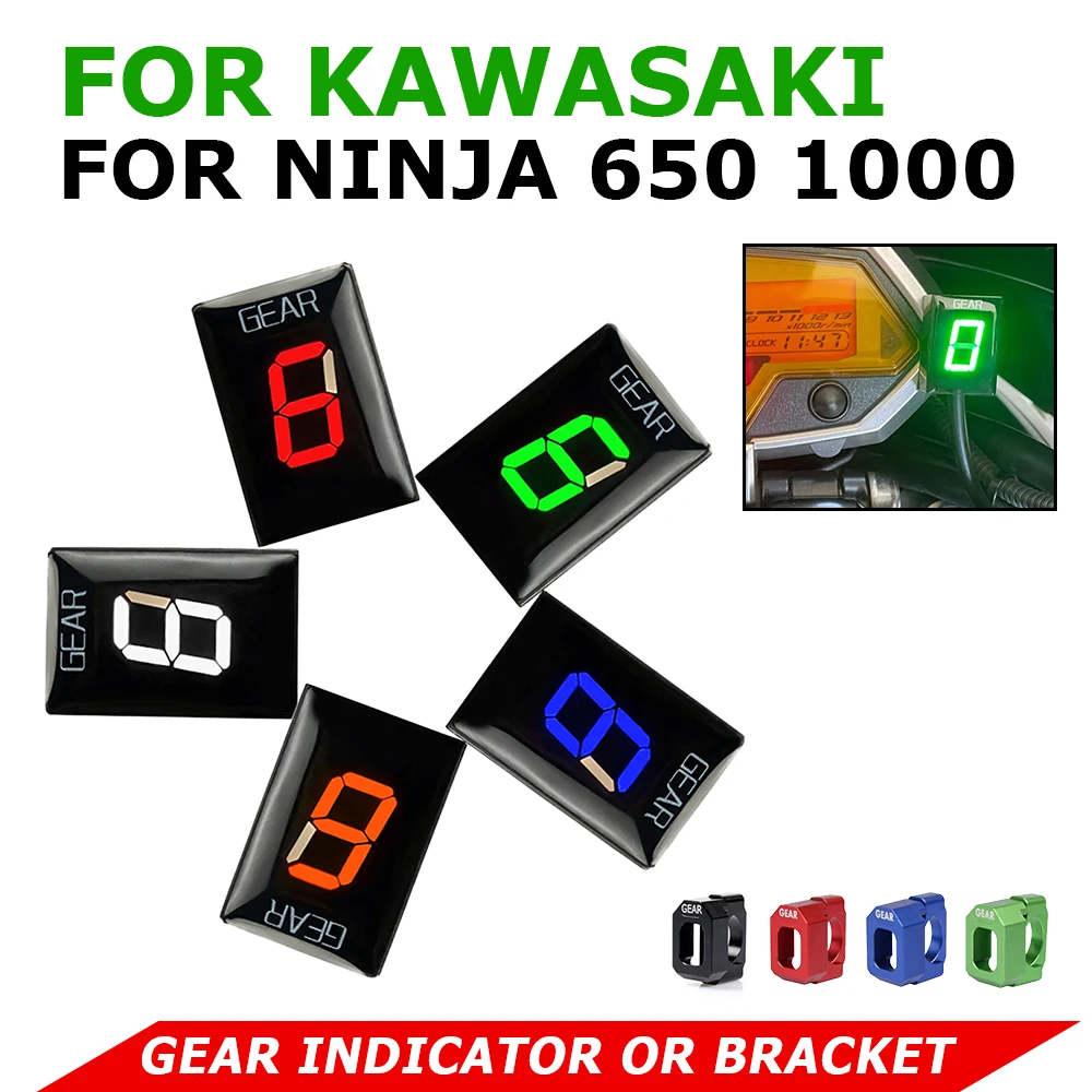 

Motorcycle Accessories Gear Indicator Speed Gear Display Meter Gear Shift Indicator For Kawasaki Ninja 650 Ninja 1000 Ninja650