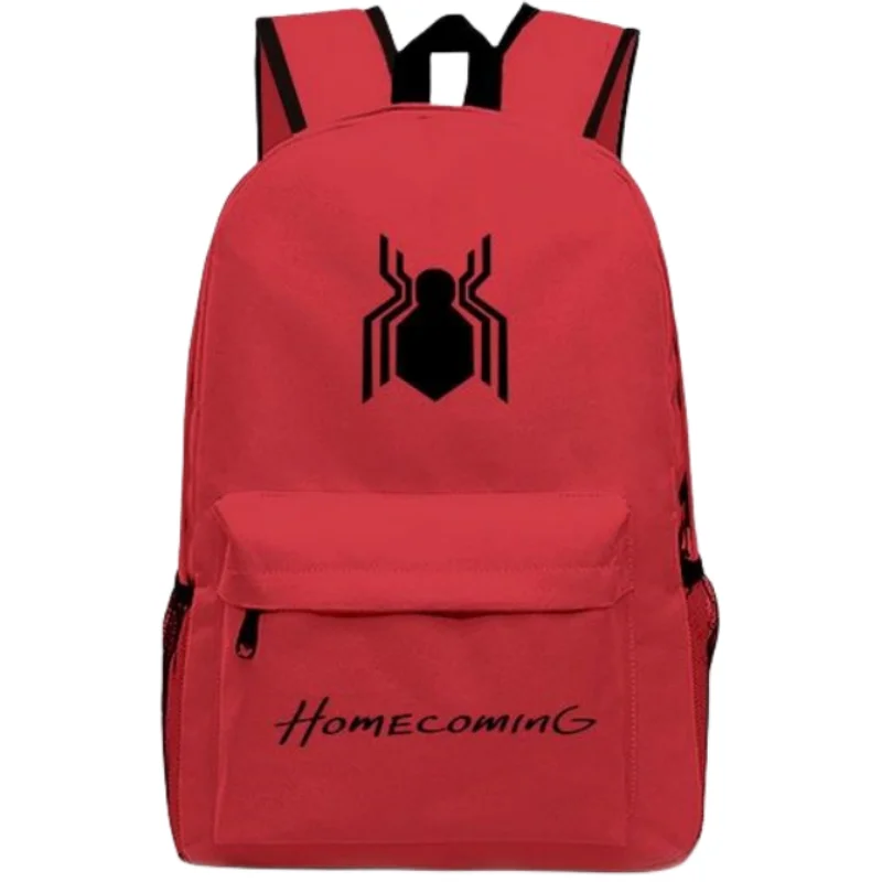 Marvel Series Spider-Man Cartoon Anime Fashion Oxford Cloth Versatile Leisure Travel Cool Large-capacity Backpack Holiday Gift