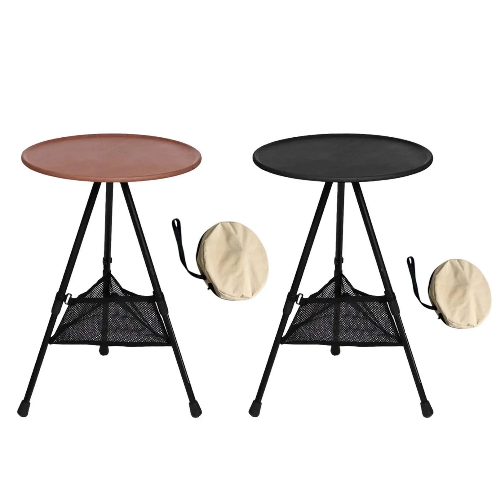 

Multifunctional Camping Round Table Collapsible for Balcony Living Room Yard