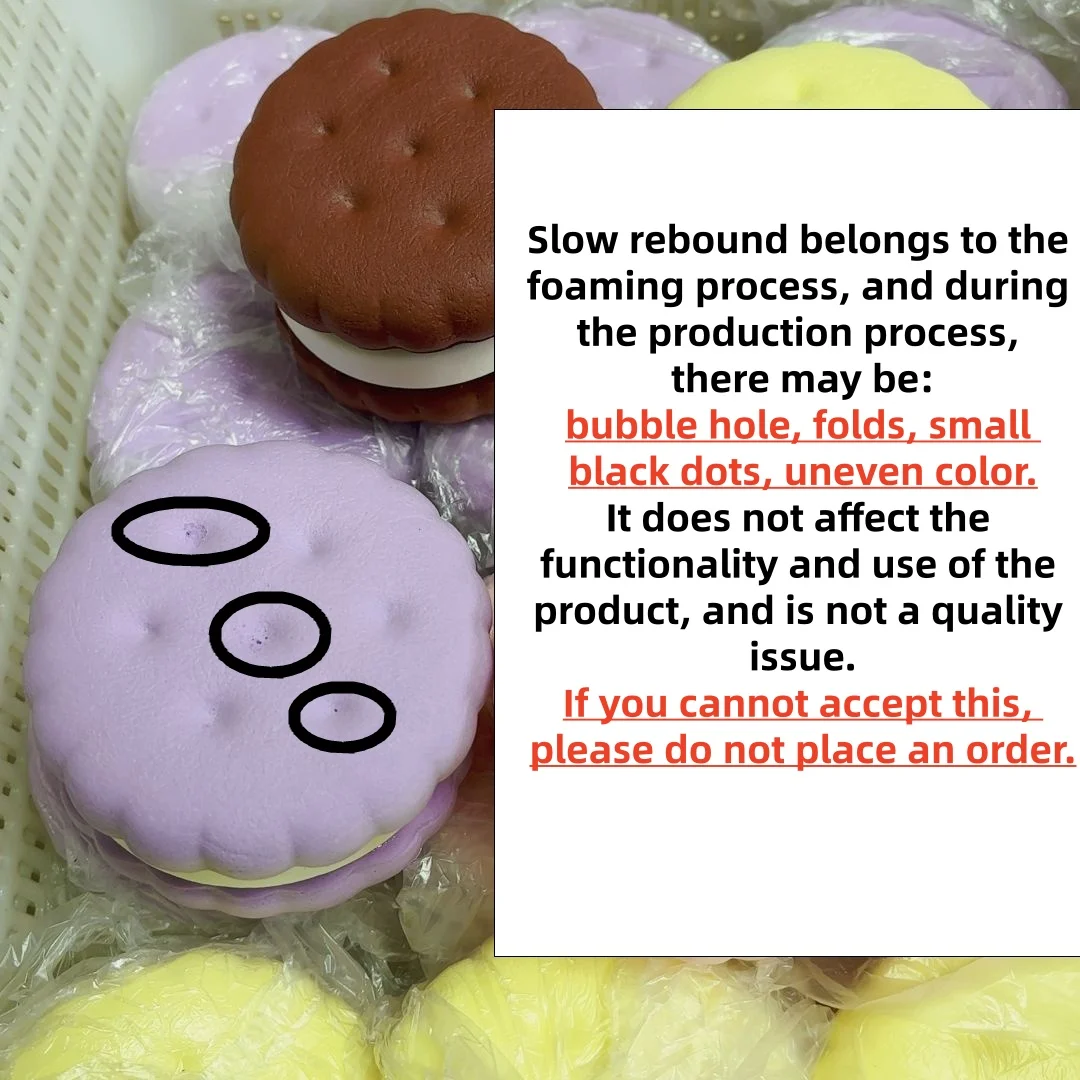 Sensory Fidget Toys Squishy Simulated Cake Slow Rising Stress Relief Squeeze Anxiety ADHD Autism Adult ASMR Fun