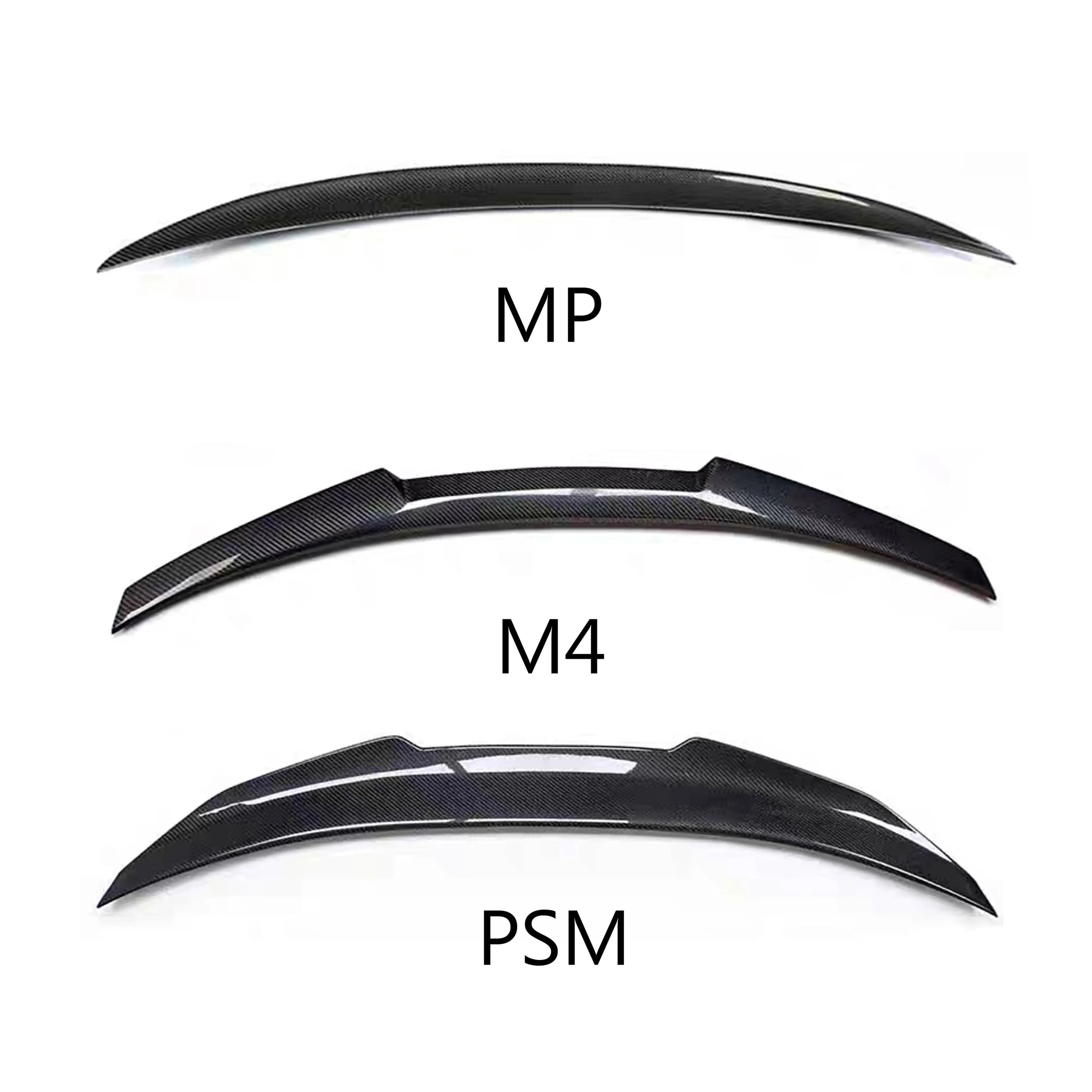 Suitable for BMW 3 Series E92 2006-2014 320i 325i Carbon Fiber M4 MP PSM Style Roof Spoiler Luggage Wing Tail Kit