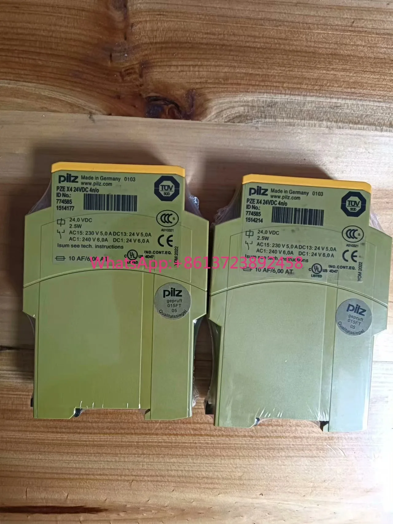 Pilz X4 774585 safety relay original in Stock