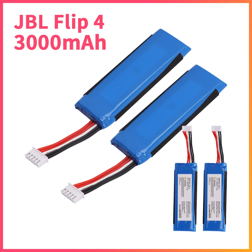 3.7V 3000mah Flip 4 battery for New replacement GSP872693 01 for JBL Flip 4/Flip 4 Special Edition battery 1-5PCS