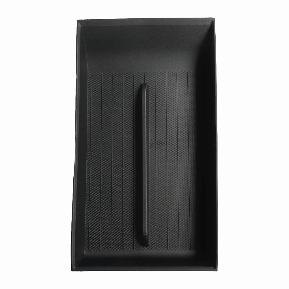 البلاستيك درج منظم الوسادة ل تسلا للطراز Y 2025 مسند الذراع صندوق تخزين سفلي استبدال مجموعة من 2 إدراج صينية