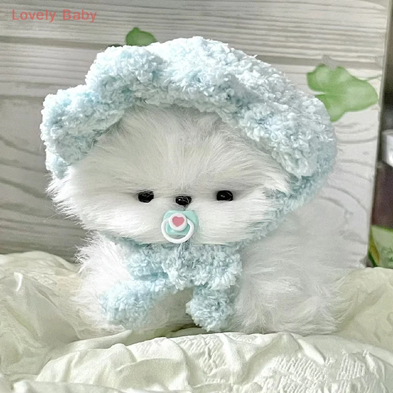 Fio de ferro coelho cabelo torção vara filhote de cachorro costura brinquedo artesanato artesanal diy material saco tiras fofas boneca de pelúcia caseira