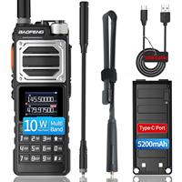 Baofeng UV-25 Walkie Talkie 10W 999Channels Multi-band Long Range Wireless Copy Frequency Amateur Two Way Ham Radio for hunting
