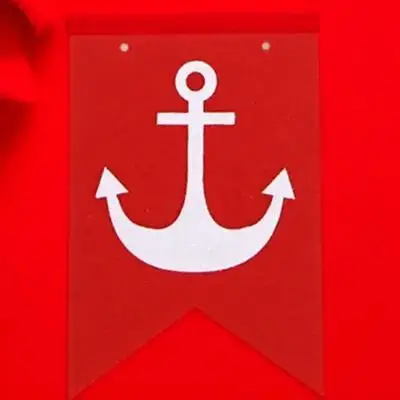 لافتات إبحار لباد مقاومة للتمزق، لافتة رايات على شكل المحيط، ديكور حفلات ملون، مهرجان أعياد الميلاد في الأماكن المغلقة والخارجية #6