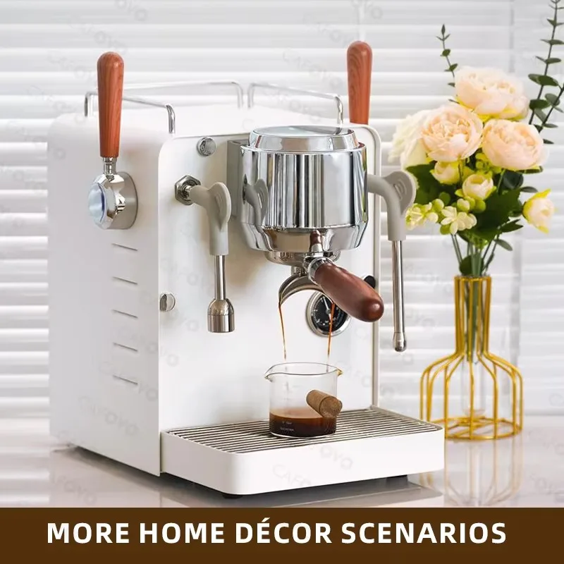 

【Best Choice】E135 15Bar Semi-Automatic Coffee Maker Dual OLAB Pump Dual Boiler Espresso Machine for Home Barista & Commer