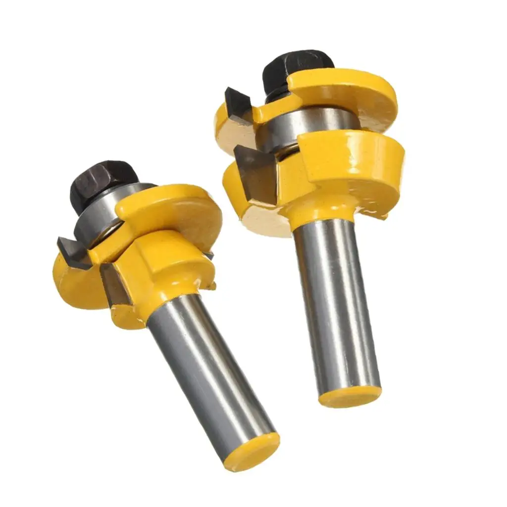 Precision Rail and Stile Router Bit High Frequency Welding Alloy Woodworking Accessory for Cabinet Frame