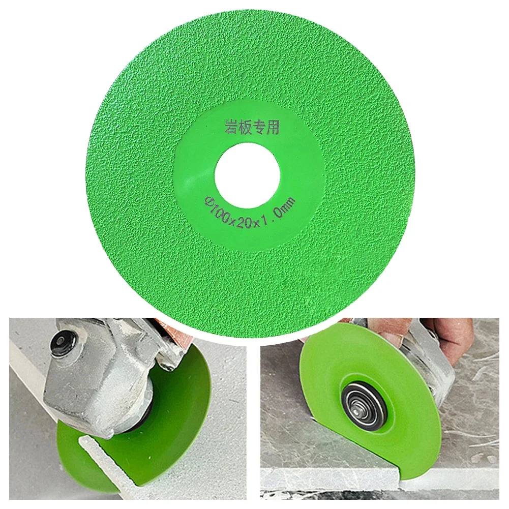 

100mm Glass Cutting Blade Ultra Thin Grinding Wheel Ceramic Jade Tile Wine Bottle Grinding Cutting Saw Blade Tool