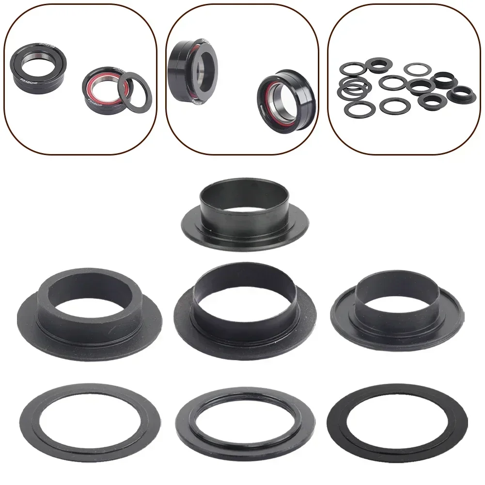 Bike Bottom Bracket Adapter Axle Crankset Shaft Washers Bicycle Side Cover Patchers For DUB For-BSA BB Cycling Parts ﻿