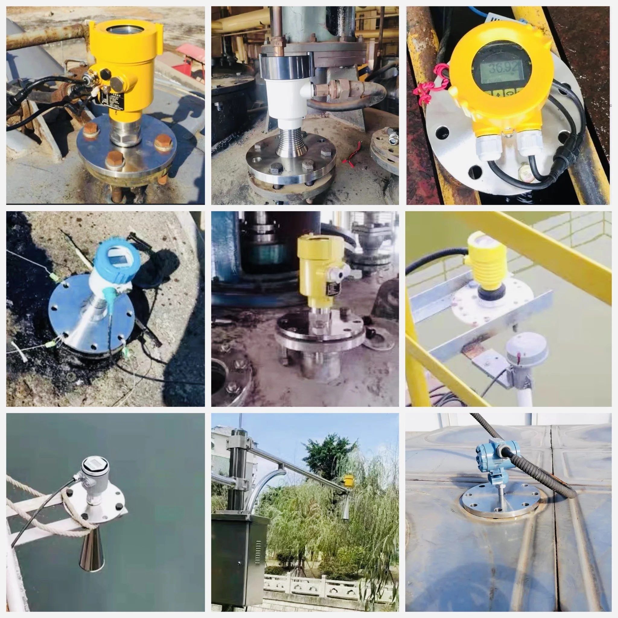 High Accuracy 80ghz Radar Water Level Meter Industrial Stainless Steel And Aluminum Level Gauge Instruments Water Level Sensorar