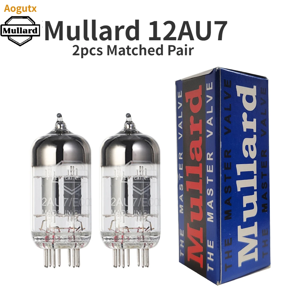 Aogutx Mullard 12AU7 ECC82 Vacuum Tube HIFI Audio Valve Electronic Tube Amplifier Kit Diy Genuine Precision Matched Quad