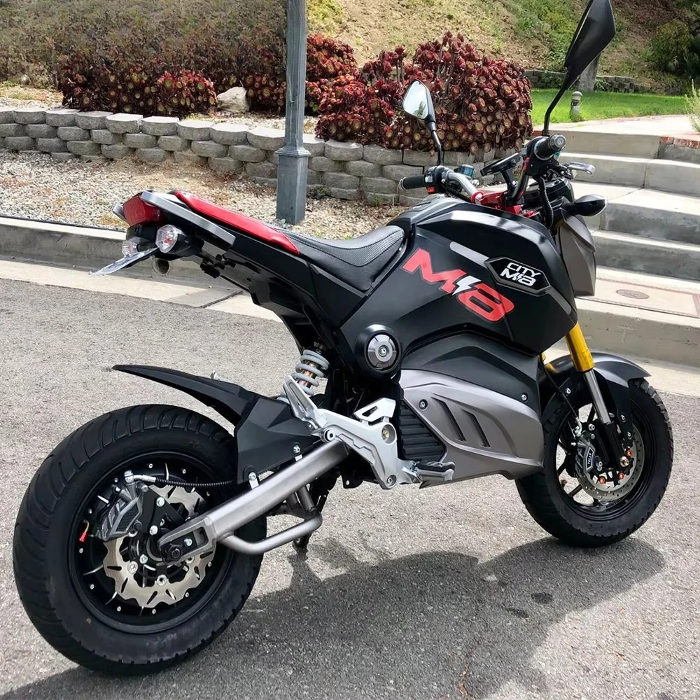 New Power Street Legal Sports Electric Motorcycle Best Service 3000 Watts In-Wheel Motor