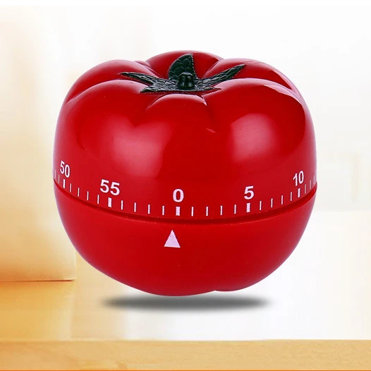 1 new 1-60 minute 360 degree tomato timer creative kitchen mechanical timer countdown timer reminder alarm OK 0593