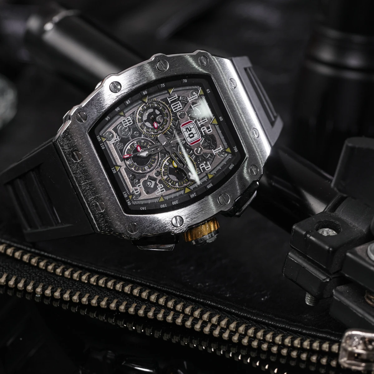 Vollautomatische mechanische U – Luxury Watch With Rubber Strap Bewertung und Preis