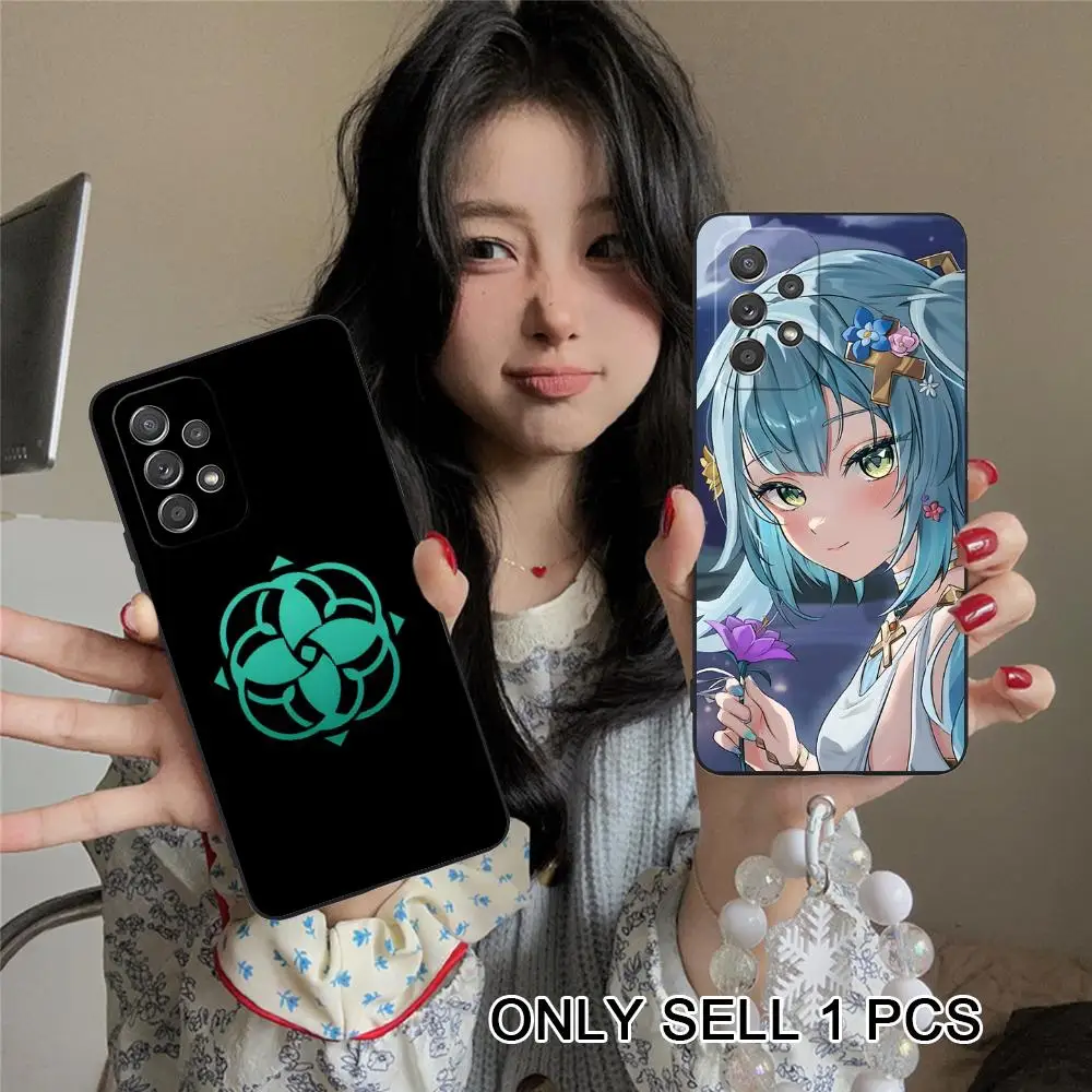 Game GI Faruzan Phone Case for Samsung Galaxy A57 56 55 54 53 52 51 37 36 35 34 33 32 31 5G Soft TPU Shockproof Cover