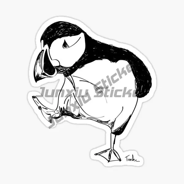 ICELAND Íslands Puffin Travel Aurora Scenic Souvenirs Car Sticker Cool Style Car Use Waterproof Vinyl Self-adhesive Decals