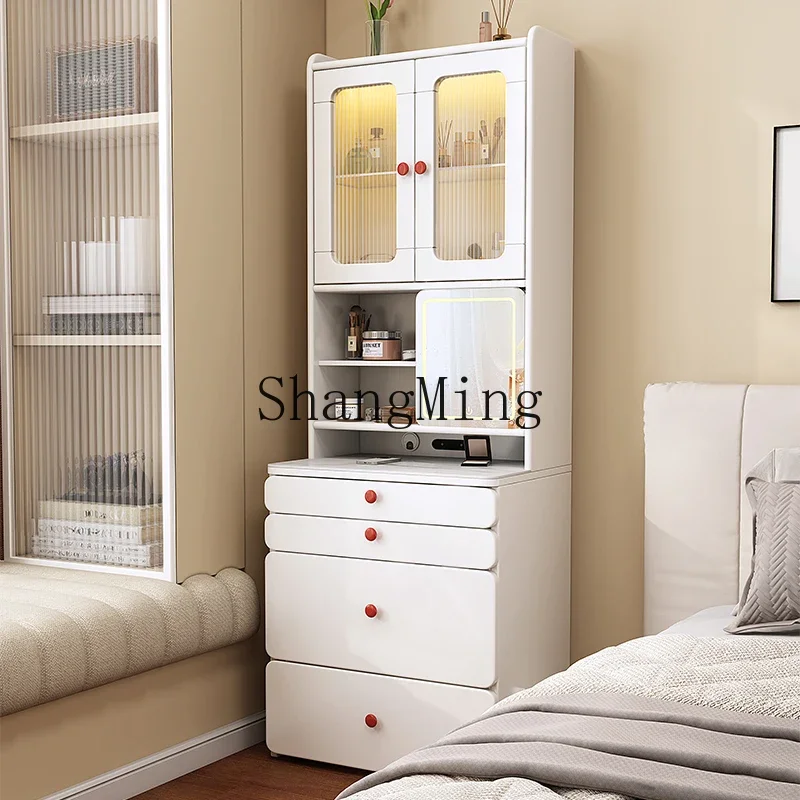 CL  sense narrow dresser small bedroom modern simple integrated  bedside table makeup table
