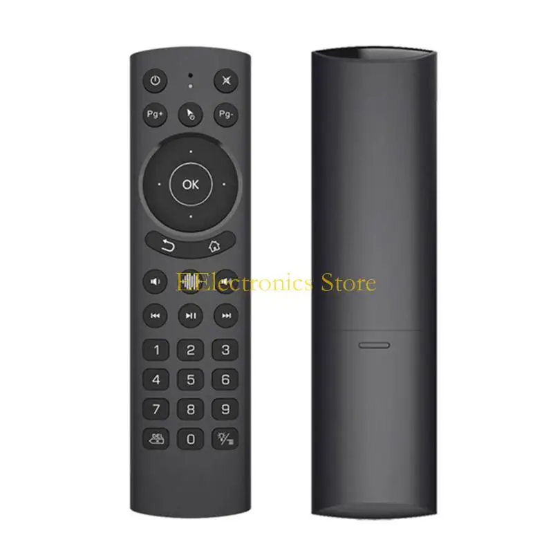 B03C Voice Remote Air Mouse Remote, 2,4 g télécommande sans fil RF pour boîte Android