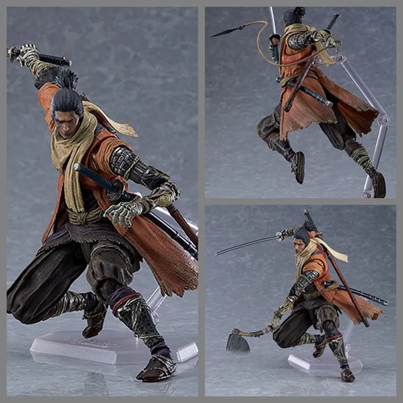 15cm SEKIRO Shadows Die Twice Wolf figura de acción Anime figuras de colección modelo juguetes muñeca regalo MJH2027