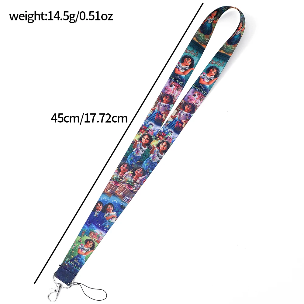 かわいいエンカント ストラップ - ヴィンテージスタイルのカラフルなデザイン - 耐久性のあるポリエステル製の旅行の必需品 |   楽しいデザイン |   バックル接続