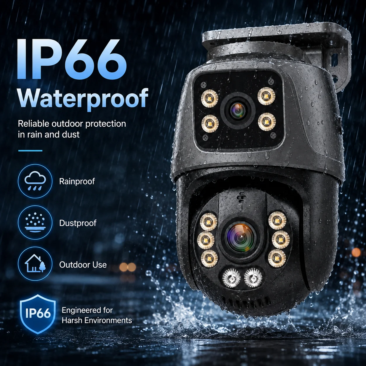 8MP 4K Dual-Lens POE IP-Kamera – Smart Home Camera Bewertung und Preis