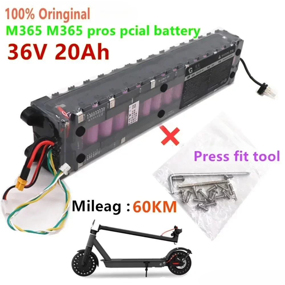 10S3P 36V 20Ah Xm M356 Special 18650 Lithium Battery Pack 20000mAh 60km With Waterproof Bluetooth Communication