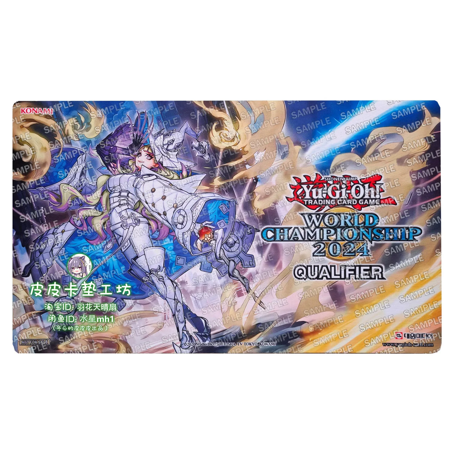 

600X350X2Mm Diy Yu-Gi-Oh! Diabellze The White Witch Card Battle Mat Single Player Board Game Card Duel Plate Battle Mat Gift Toy