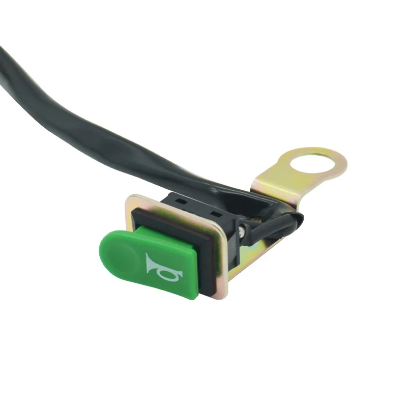 [R]Motorcycle Electric Bicycle Universal Handlebar Refit Horn Switch ATV Scooter Dirt Bike Individual Horn Switch Plastic Button