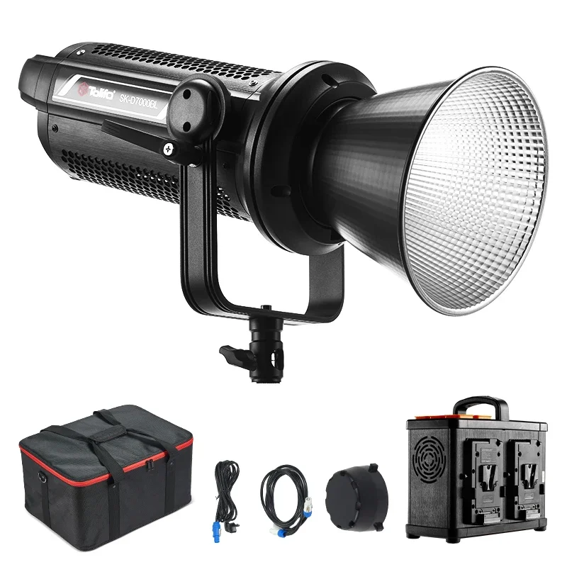 TOLIFO New Product SK-D7000BL Max 690W Bi-color LED Video Light 2700K-6500K Linklite APP Control for Video Film Production