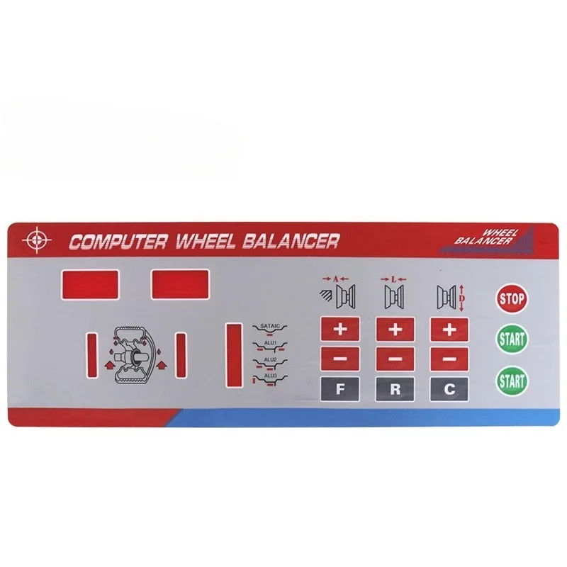 1PC Tyre Wheel Balancer Machine Key Board Panel Touch Switch Button Display Board