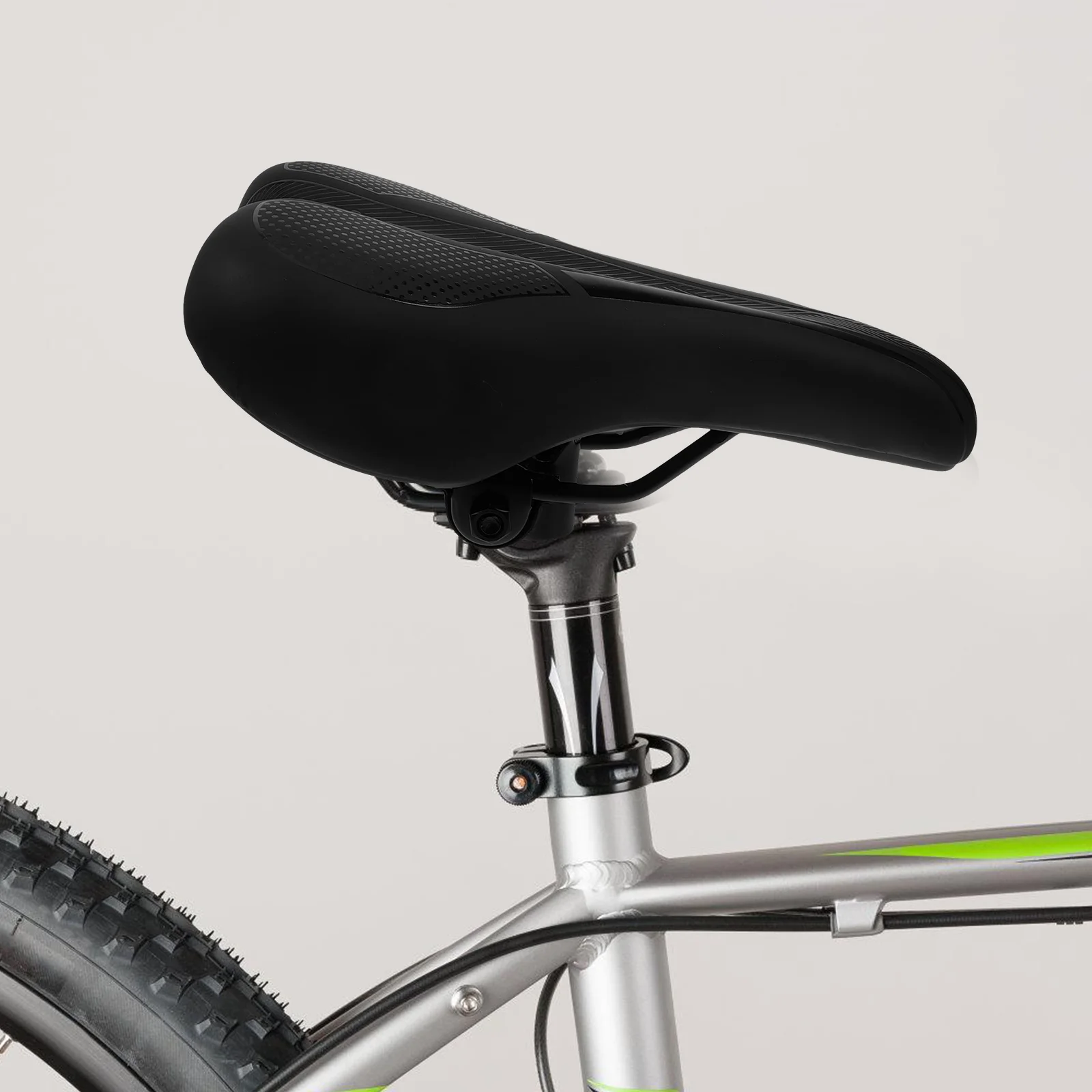 

Thickened Waterproof Rear Saddle Replacement Durable Comfortable Mountain Backseat Breathable Long-Lasting Seat Cushion Stable