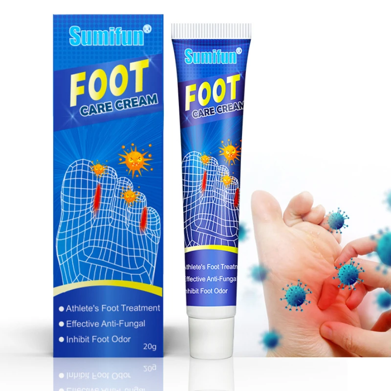 네일 Foot Care Tools KanyeHB Foot Ointment Feet Odor Care Cream Feet Skin Topical Cream Masajeador De Pies علاج الاسترخاء