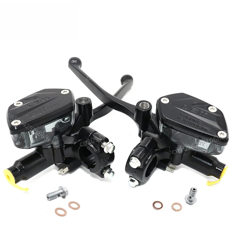 

7/8" 22mm Motorcycle Brake Clutch Pump Hydraulic Left Right Master Cylinder Handle Lever Universal For Honda Kawazaki Suzuki