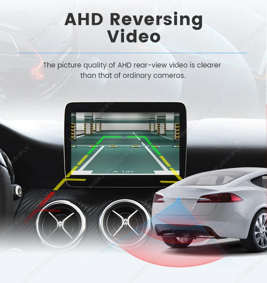 MEKEDE Wireless CarPlay Android Auto Decoder für Mercedes Benz NTG4.0 NTG4.5 NTG5.0 Auto Smart Video Box unterstützt Youtube Netflix – Detail 13