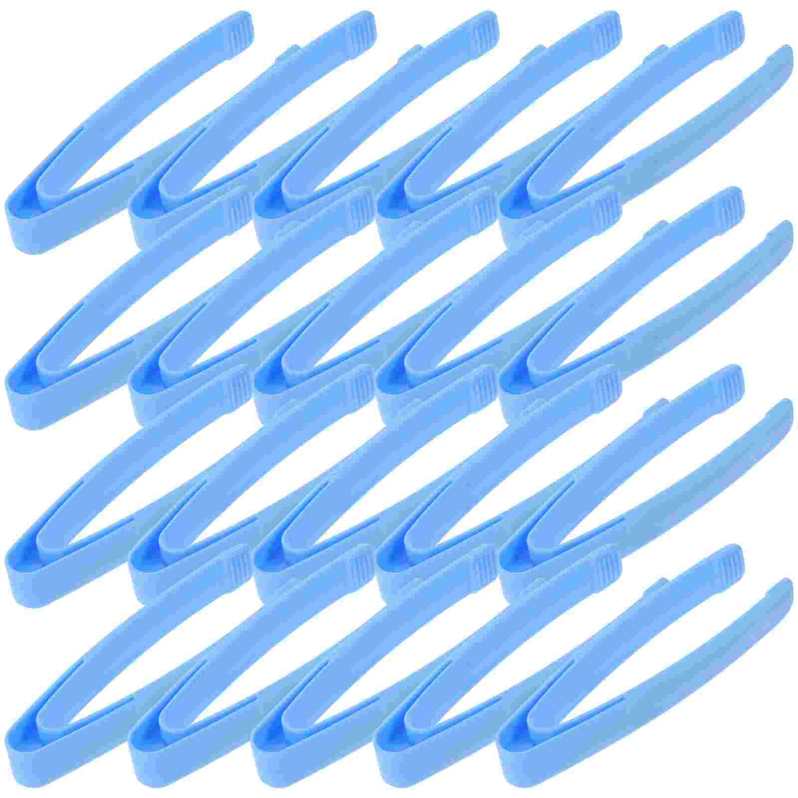 

20 Pcs Portable Children's Tweezers Toy Toddler Toys Appetizers Plastic For Experiment