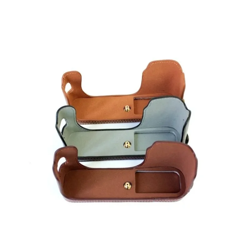Fashional New Hard Camera Half Body Set Case for Fujifilm Fuji X100 X100S X100T PU Leather Cover Accessories