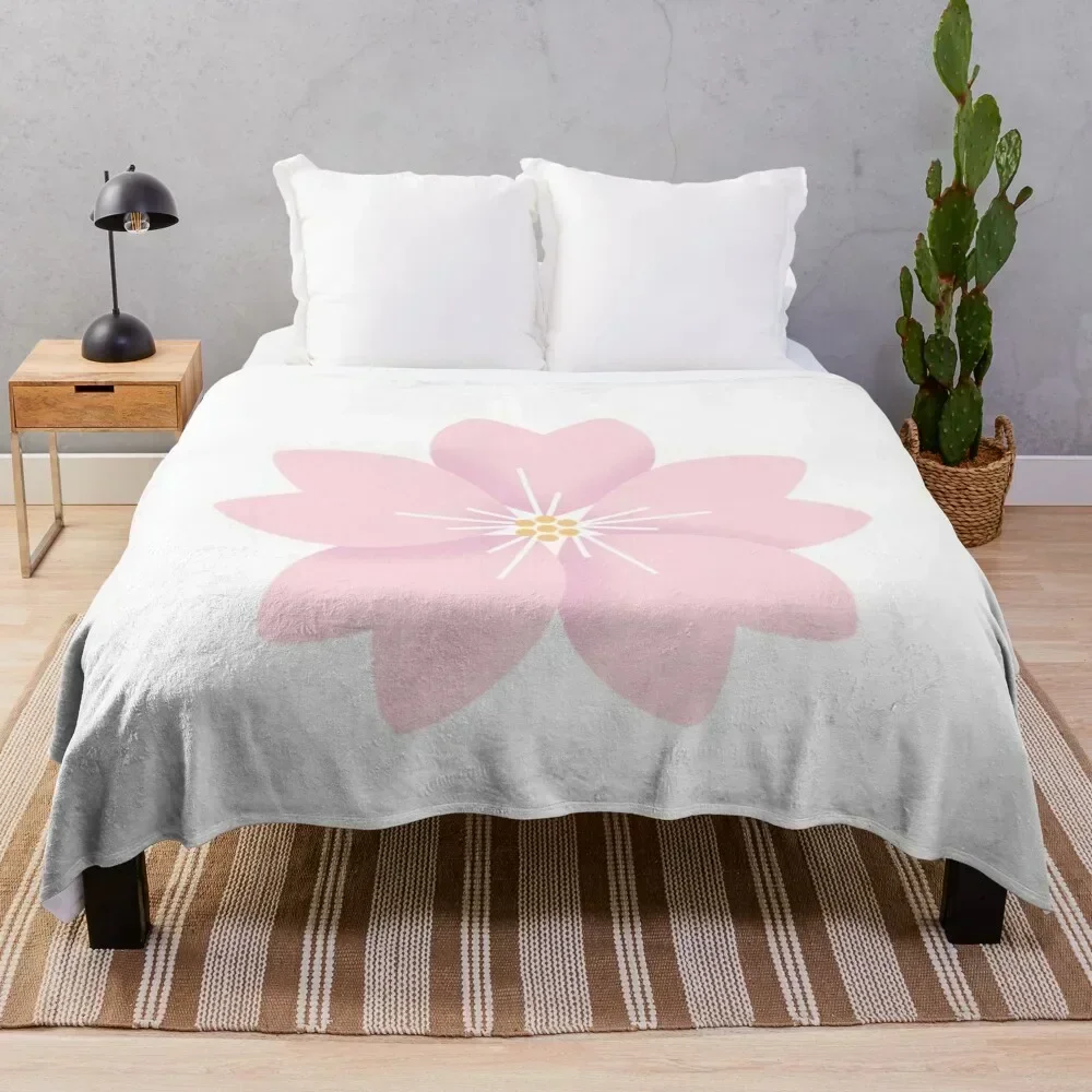 

Sakura Flower Throw Blanket