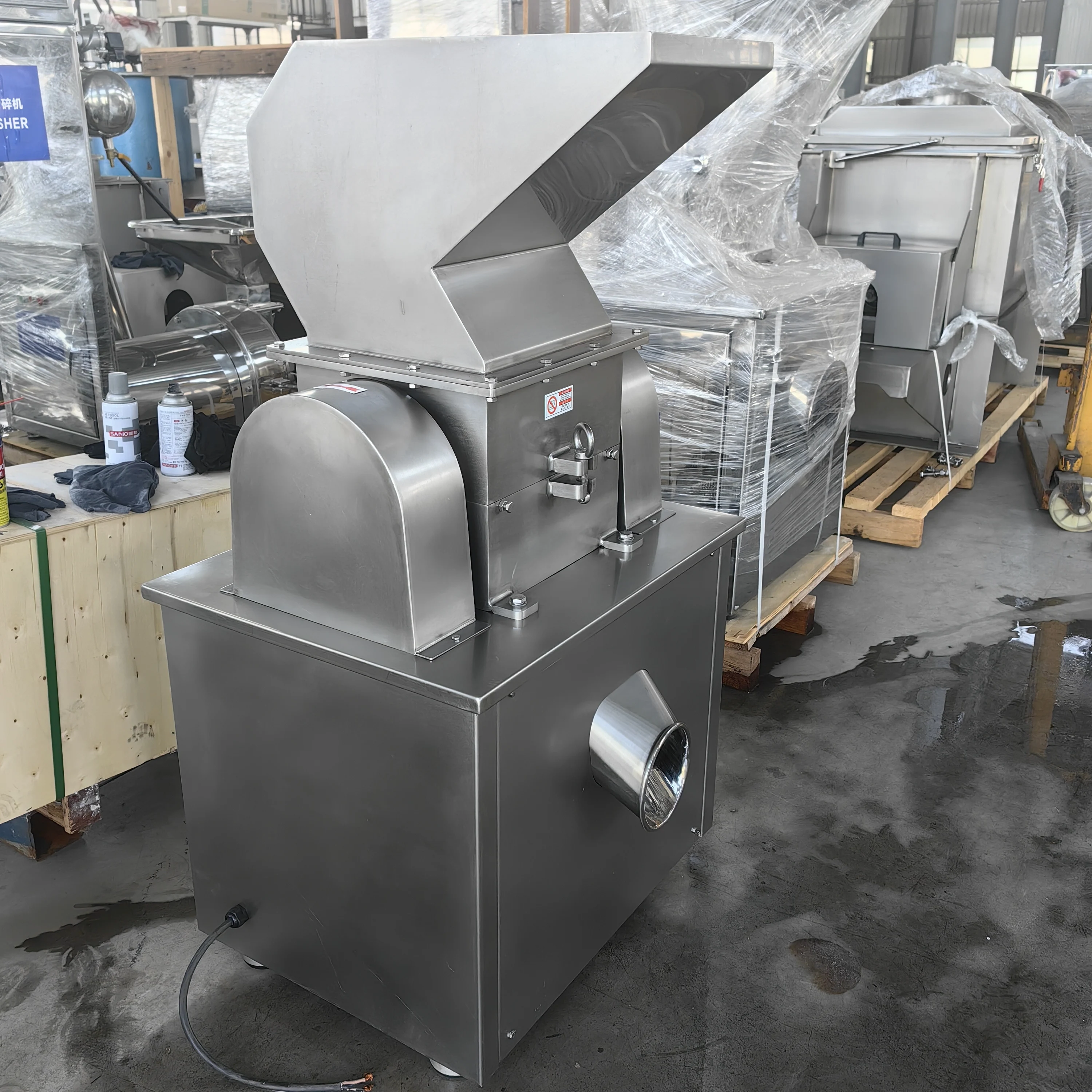 건조 고추 허브 향신료 차 잎 곡물 카사바 생강용 식품 가공 분쇄기-코라스 크러셔 모터 핵심 부품