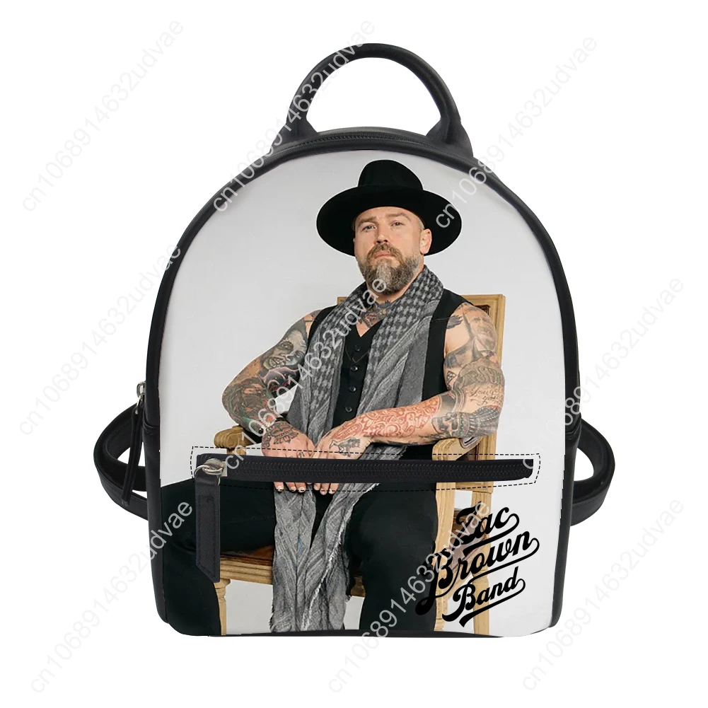 Zac Brown Backpack Purse Women Schoolbags Personalized Double Shoulder Bag High Quality Daypack Leather Travel Bag Gift